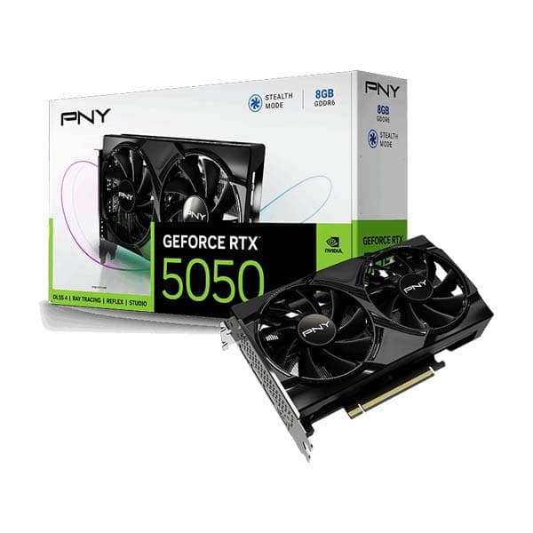 PNY GeForce RTX 5050 8GB GDDR6 Graphics Card