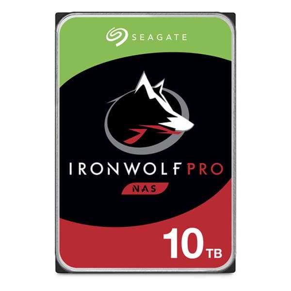 Seagate IronWolf Pro 10TB 3.5 inch SATA NAS Hard Drive - 1