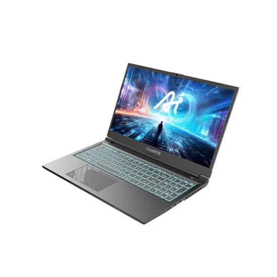 GIGABYTE G5 MF5-H2IN354SH,Intel I7-13620H 4.9 Ghz, RTX 4050 6GB Gddr6, 15.6" FHD 144Hz Display, 8G *2 DDR5-4800, Gen, Windows 11 Home,4 1TB, Multi Languages 15 Color Illuminated Keyboard - 3