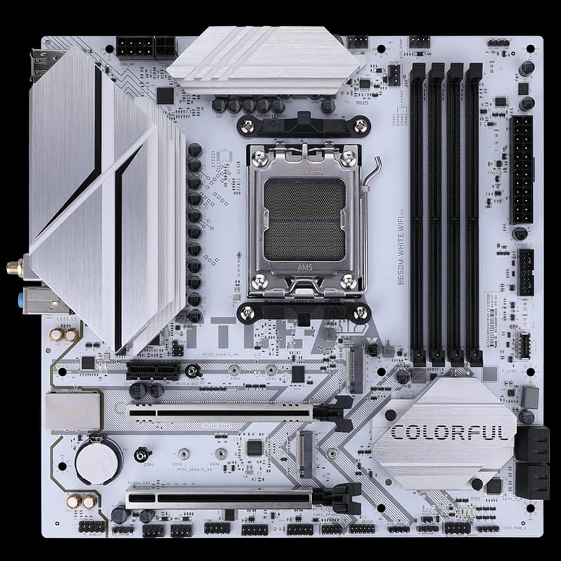 Colorful BATTLE-AX B650M-PLUS WIFI V15 (White) - 1