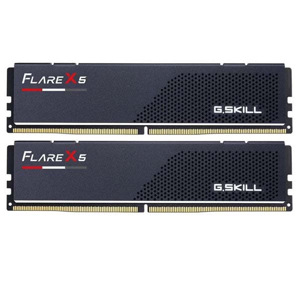 G.SKILL Flare X5 128GB (2x64GB) 6000MT/s DDR5 Memory (Black) - 1