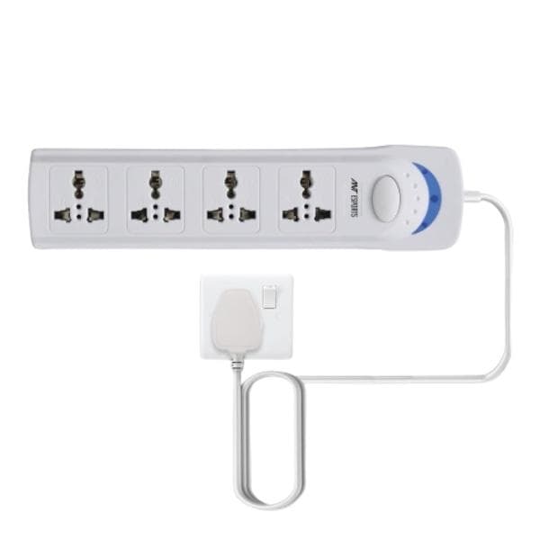 Ant Esports PS400 Power Strips with 4 Universal Socket - 1