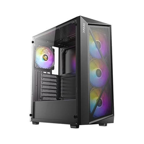 Antec AX67 ARGB ATX Mid Tower Case (Black) - 1