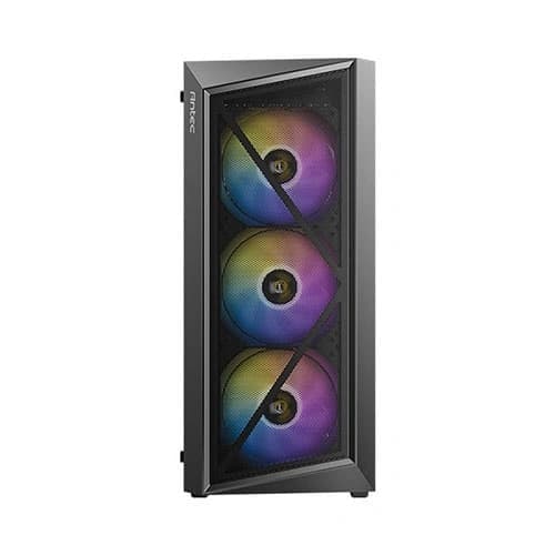Antec AX67 ARGB ATX Mid Tower Case (Black) - 2