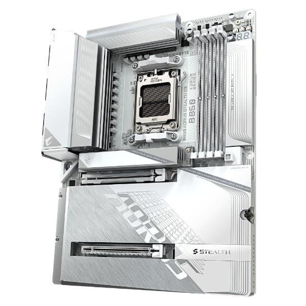 Gigabyte B850 AORUS STEALTH ICE Motherboard - 5