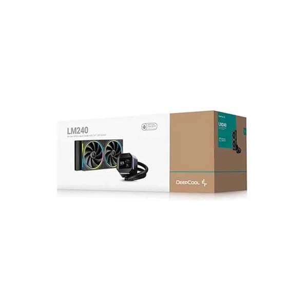 Deepcool LM240 240mm CPU Liquid Cooler (Black) - 1