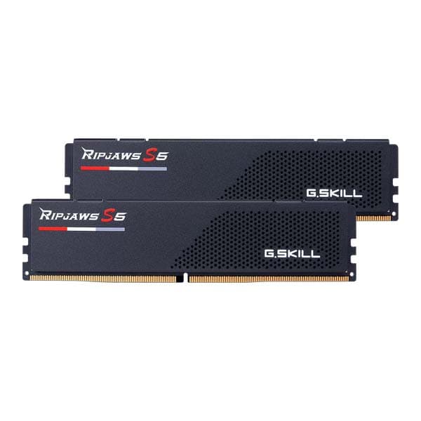 G.SKILL Ripjaws S5 128GB (2x64GB) 6400MT/s DDR5 Memory (Black) - 2