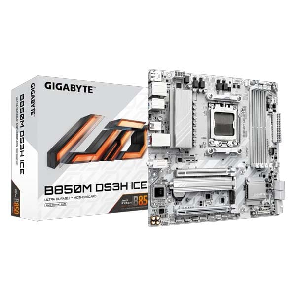 Gigabyte B850M DS3H ICE M-ATX Motherboard - 1