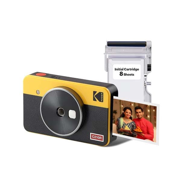 Kodak Mini Shot 2 Retro 2in1 + 8 Sheets (Yellow)