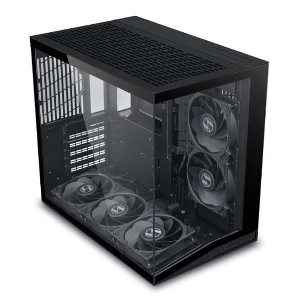 LIAN LI O11D MINI V2 Flow Compact ATX Mid-Tower Airflow Computer Case Black (O11DMIV2FX)
