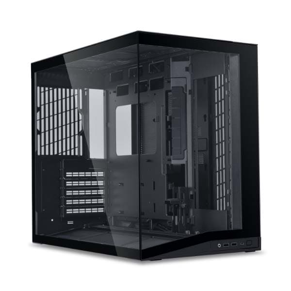 LIAN LI O11D MINI V2 Compact ATX Mid-Tower Airflow Computer Case Black (O11DMIV2X) - 1