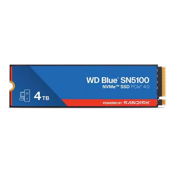 Western Digital Blue SN5100 4TB M.2 NVMe Gen4 SSD - 1