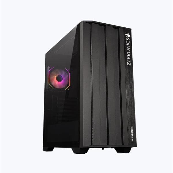 Zebronics Vortex Mini Tower Cabinet (Black) - 1