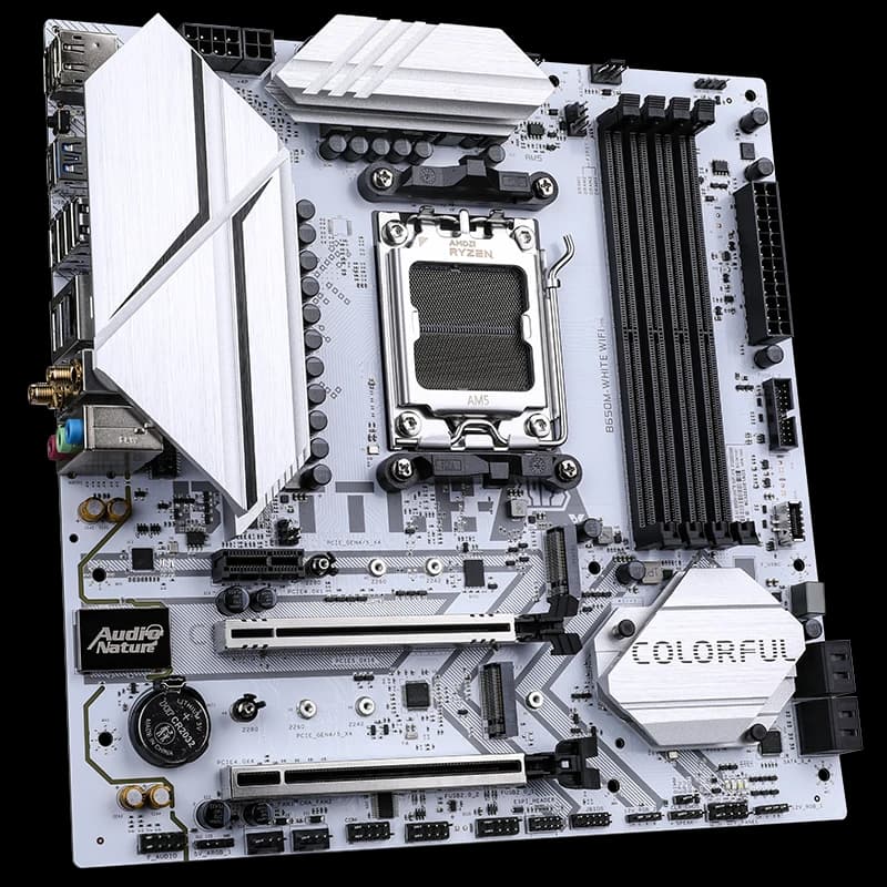 Colorful BATTLE-AX B650M-PLUS WIFI V15 (White) - 4