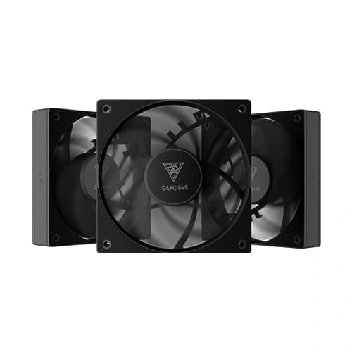 Gamdias Notus M1-1203 120mm 3 in 1 Cabinet Fan - 1