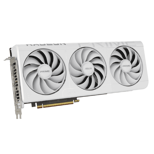 ASUS Prime AMD Radeon RX 9070 XT OC Edition White 16GB GDDR6 Graphics Card - 10