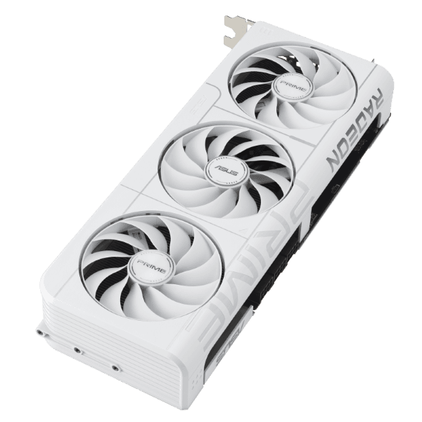 ASUS Prime AMD Radeon RX 9070 XT OC Edition White 16GB GDDR6 Graphics Card - 8