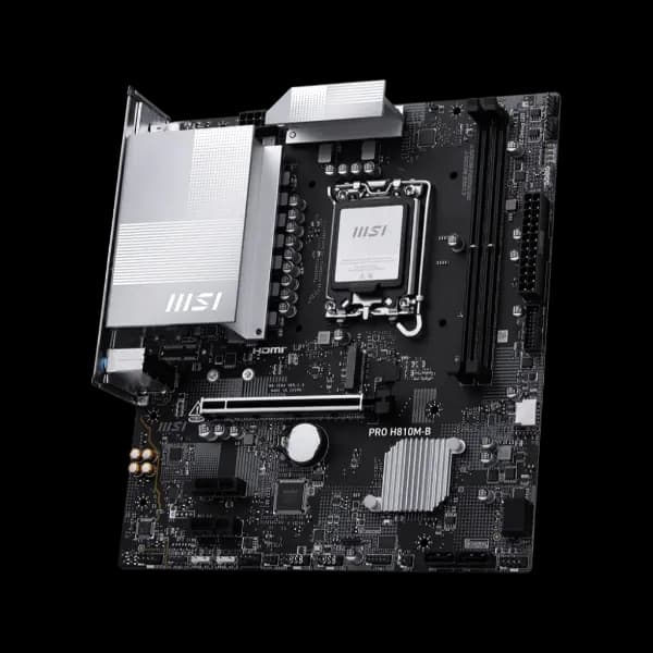 MSI PRO H810M-B m-ATX Intel Motherboard - 3