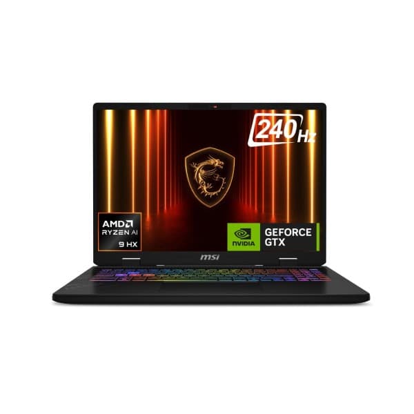 MSI CROSSHAIR A16 HX AMD RYZEN 9 8940HX PROCESSOR/DDR5 8GB*2/1TB NVME PCIE SSD GEN4X4 /AMD WI-FI 6E RZ616/WINDOWS11 HOME/NVIDIA GEFORCE RTX 5060 LAPTOP GPU, GDDR7 8GB/2 YEAR WARRANTY D8WFKG-035IN - 1