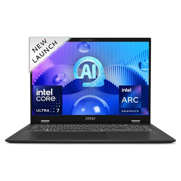 MSI PRESTIGE 14 AI EVO C2HMG-093IN /INTEL CORE ULTRA 7 255H/DDR5 16GB*2/1TB NVME PCIE SSD GEN4X4/INTEL ARC GRAPHICS/WINDOWS11 HOME/OFFICE + M365/2 YEAR WARRANTY TERM - 1