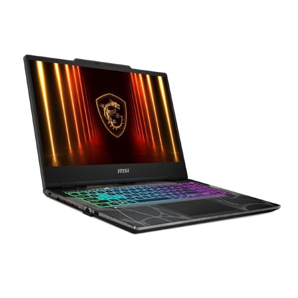 MSI CYBORG 15 B2RWEKG-217IN INTEL CORE 5 210H/DDR5 8GB*2/512GB NVME PCIE SSD GEN4X4 W/O DRAM/INTEL WI-FI 6E AX211/WINDOWS11 HOME/15.6" FHD (1920*1080), 144HZ /NVIDIA GEFORCE RTX 5050 LAPTOP GPU, GDDR7 8GB/INTEGRATED SOC2 YEAR WARRANTY TERM - 3