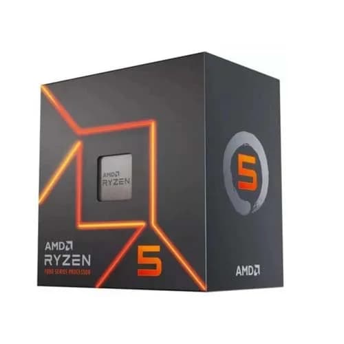 AMD Ryzen 5 7500F AM5 Desktop Processor (5 GHz / 6 Cores / 12 Threads) - 1