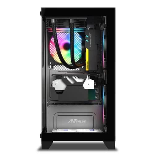 Ant Value CV200 Black M-ATX Mini Tower Case - 2