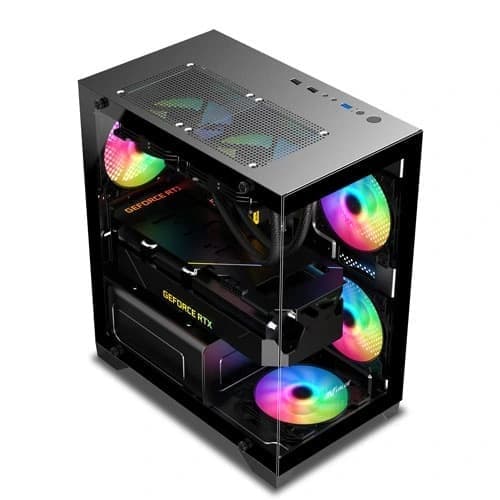 Ant Value CV200 Black M-ATX Mini Tower Case - 4