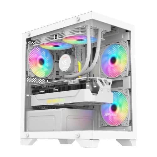 Ant Value CV200 White M-ATX Mini Tower Case - 1