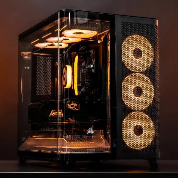 CORSAIR AIR 5400 RS-R ARGB EATX Cabinet (Black)