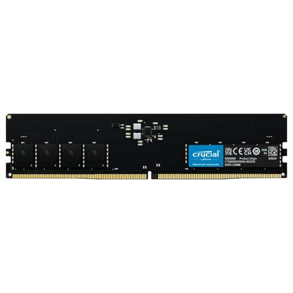 Crucial 32GB DDR5 5600MHz UDIMM Desktop Memory (CT32G56C46U5) - 1