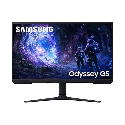 Samsung LS27FG510EWXXL 27" Odyssey G5 QHD 180Hz Gaming Monitor - 1