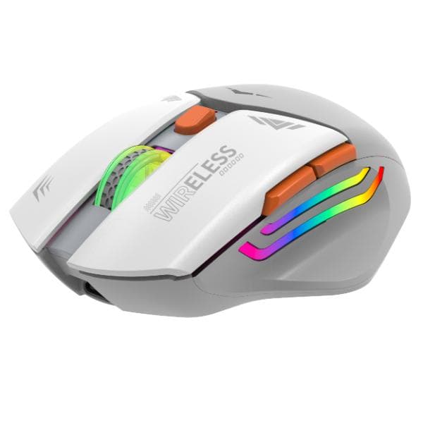 TAG WH800 Wireless Gaming Mouse (White) - 1