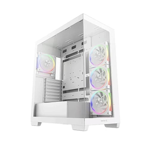 Deepcool CG580 4F V2 Mid Tower Cabinet (White) - 1