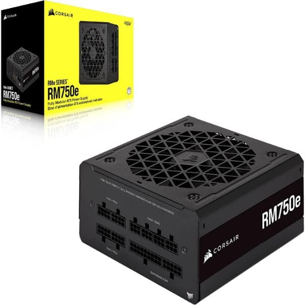 Corsair RM750e 750 Watt 80 Plus Gold ATX 3.1 Power Supply - 1