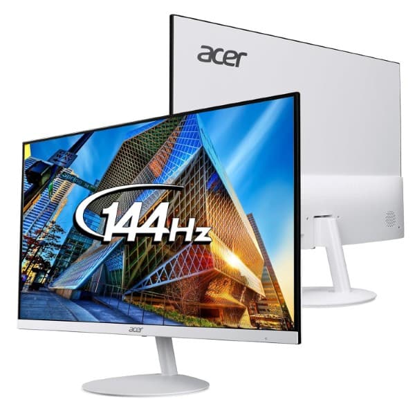 Acer SA272 P1 27 Inch Full HD IPS Ultra Slim (7.2mm Thick) Backlit LED Monitor I Zero Frame I 144Hz Refresh I 1 MS VRB I AMD FreeSync I 1xHDMI 1xVGA I Speakers I Eye Care I Eco Display - 1