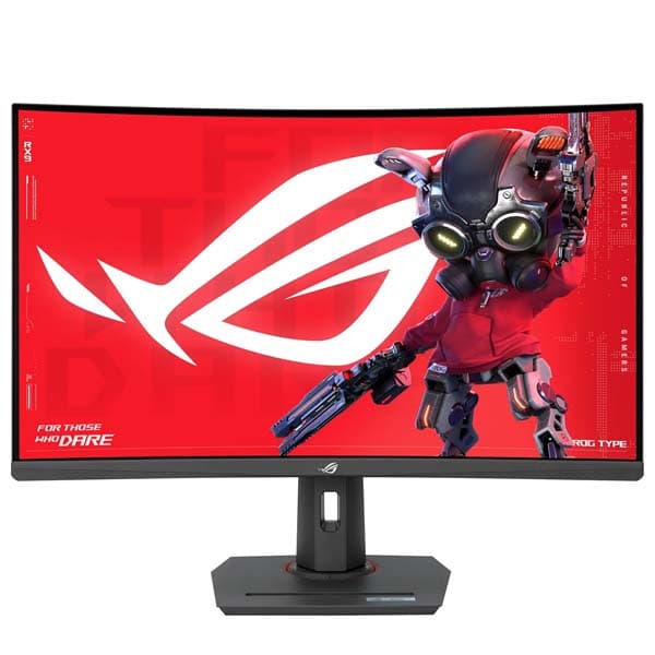 ASUS ROG Strix XG32WCS 32” 1440P QHD 180Hz 1ms USB-C Curved HDR Gaming Monitor