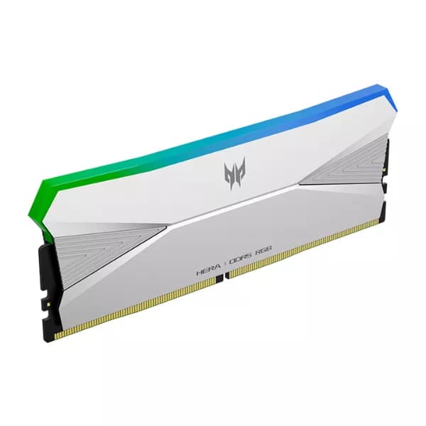 Acer Predator Hera RGB 32GB (16GBx2) DDR5 6000MHz CL26 Desktop Ram (Silver) - 2