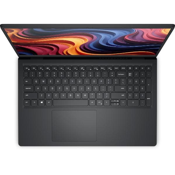 DELL DC15255 AMD Ryzen 3 Thin & Light Laptop (8GB, 512GB SSD, Windows 11, 15.6 inch Full HD IPS Display, MS Office Home 2024, Carbon Black, 1.66 KG) - 1
