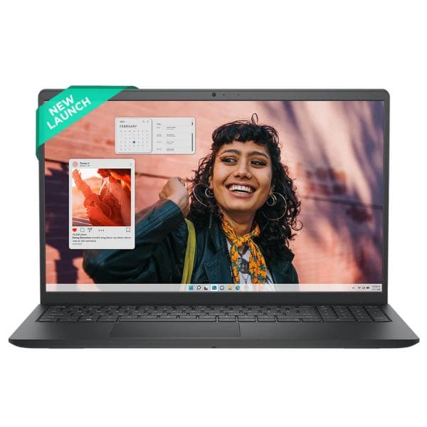 DELL Inspiron 15 Intel Core i5 13th Gen Thin & Light Laptop (8GB, 512GB SSD, Windows 11 Home, 15.6 inch Full HD IPS Display, MS Office Home, Carbon Black, 1.62 KG)