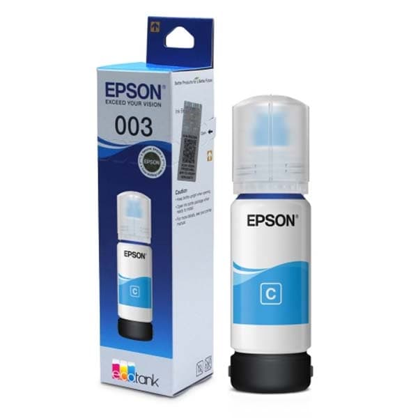 Epson 003 Ink 65 ml Bottle (Cyan) - 1