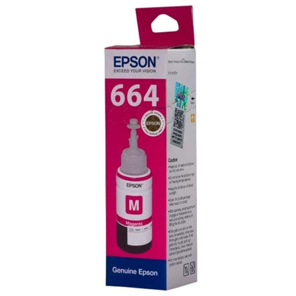 Epson T6643 70ml Ink Bottle (Magenta) - 1
