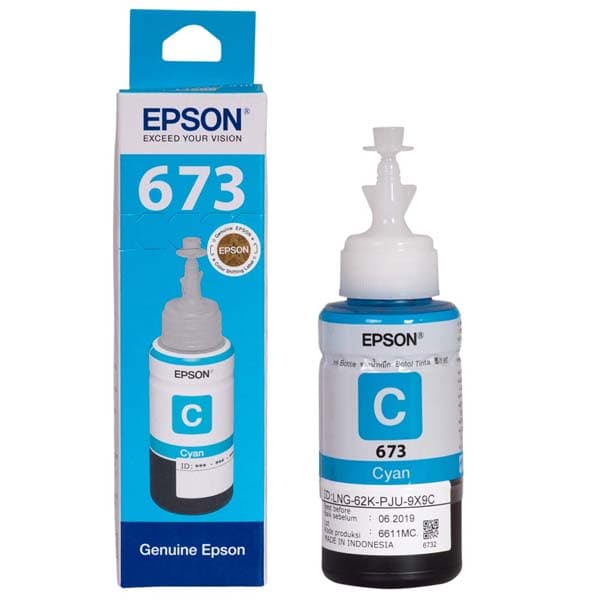 Epson T6735 70 ml Ink Bottle (Light Cyan) - 1