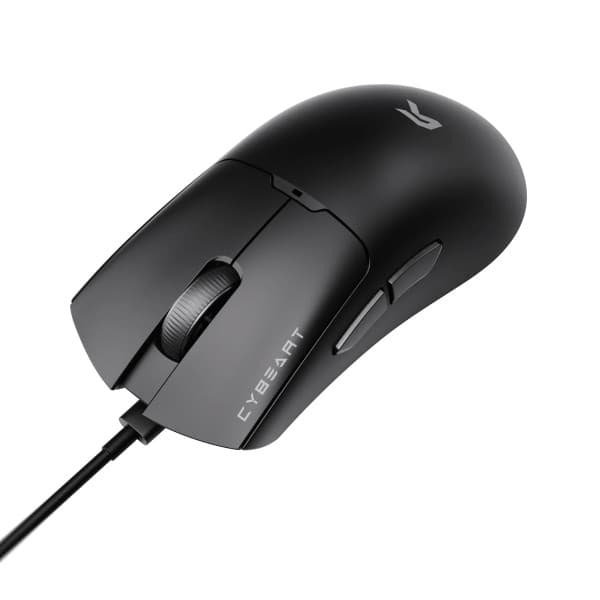 Cybeart Ghost - 49g Ultra-light Wired Gaming Mouse - Black - 3