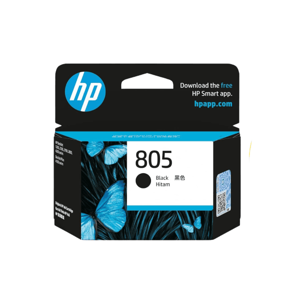 HP 805 Black Original Ink Cartridge