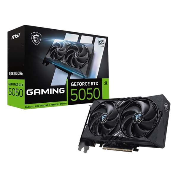 MSI GeForce RTX 5050 GAMING OC Graphics Card - 1