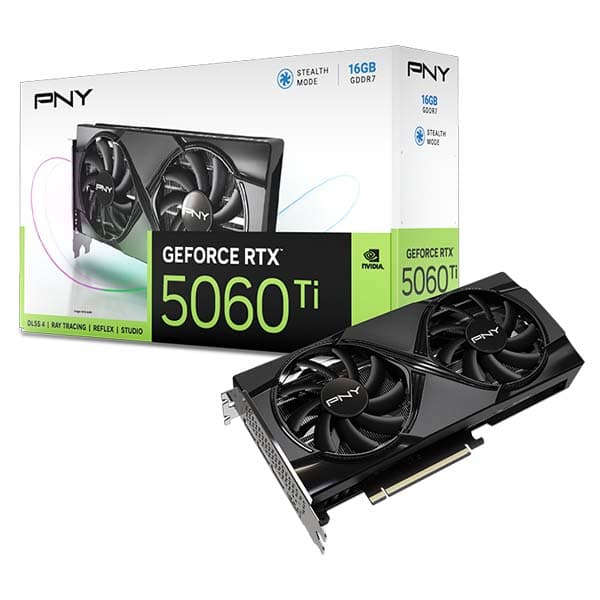 PNY GeForce RTX 5060 Ti 16GB Graphics Card - 1