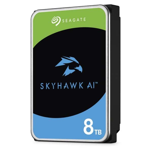 Seagate Skyhawk AI 8TB 3.5 inch SATA Surveillance Hard Drive - 1