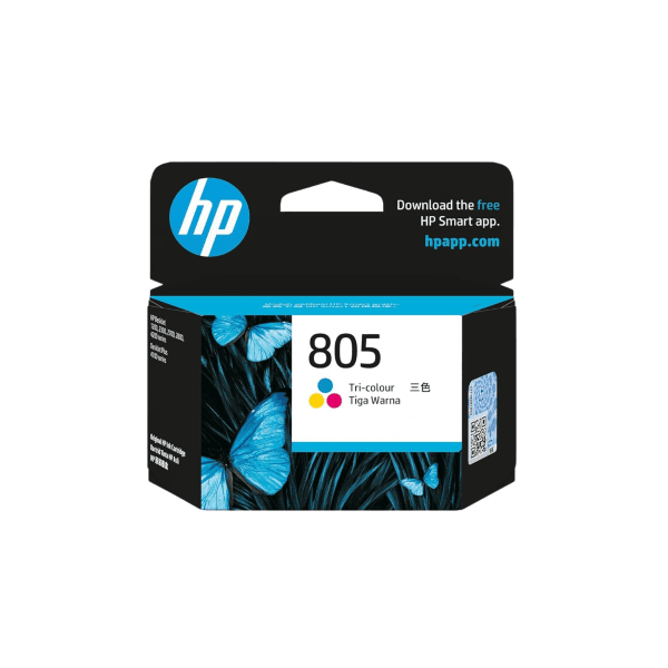 HP 805 Tri-color Original Ink Cartridge