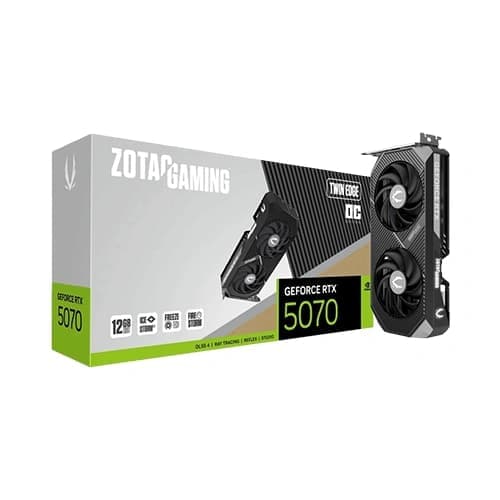 Zotac Gaming GeForce RTX 5070 Twin Edge OC 12GB GDDR7 Graphics Card - 1